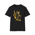 Comic Girl - Noir Femme Illustration T-Shirt