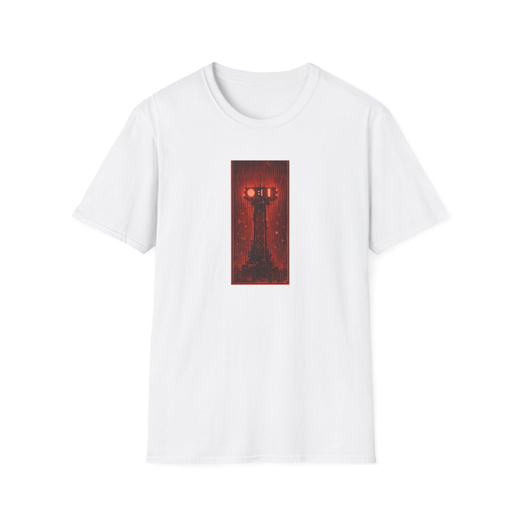 Signal Tower T-Shirt - Retro All Signals Point To Meh Art Tee