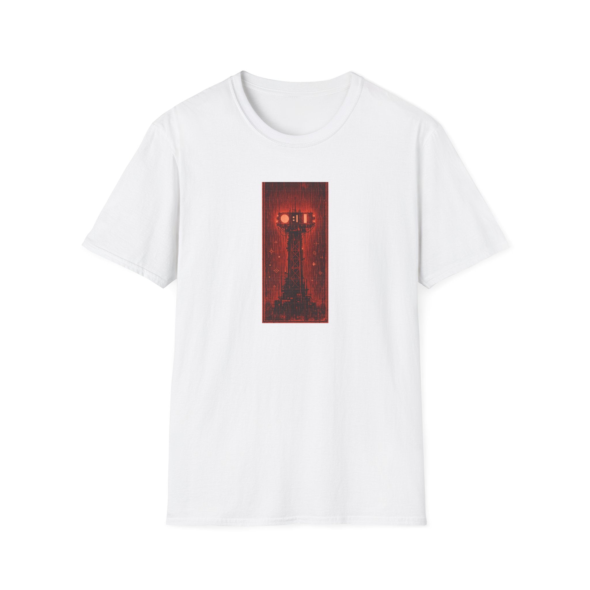Signal Tower T-Shirt - Retro All Signals Point To Meh Art Tee