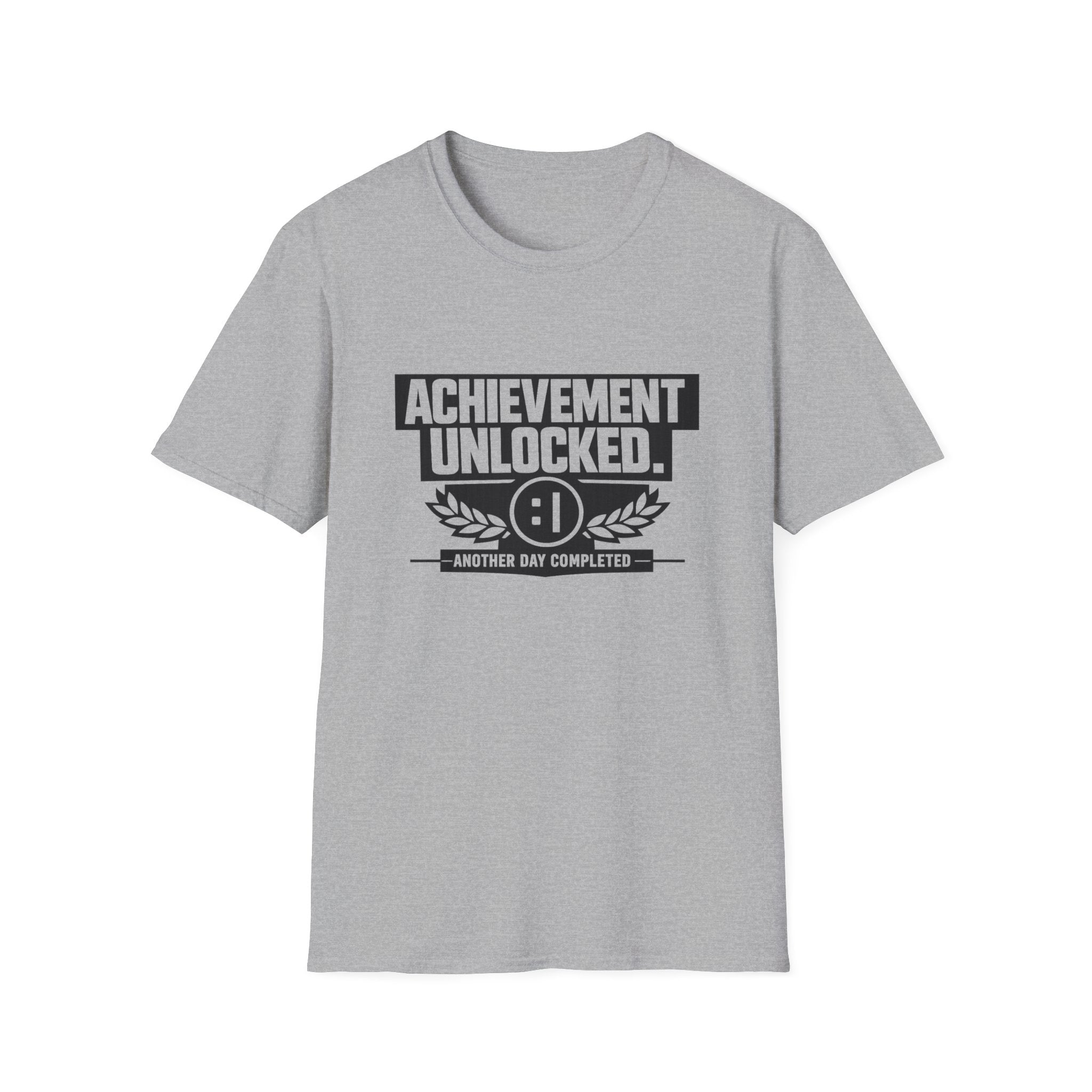 Achievement Unlocked T-Shirt — Gamer Victory Tee