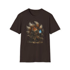 Nine‑Tailed Mystic Fox Graphic T-Shirt