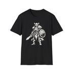 Skeleton Warrior Graphic T‑Shirt