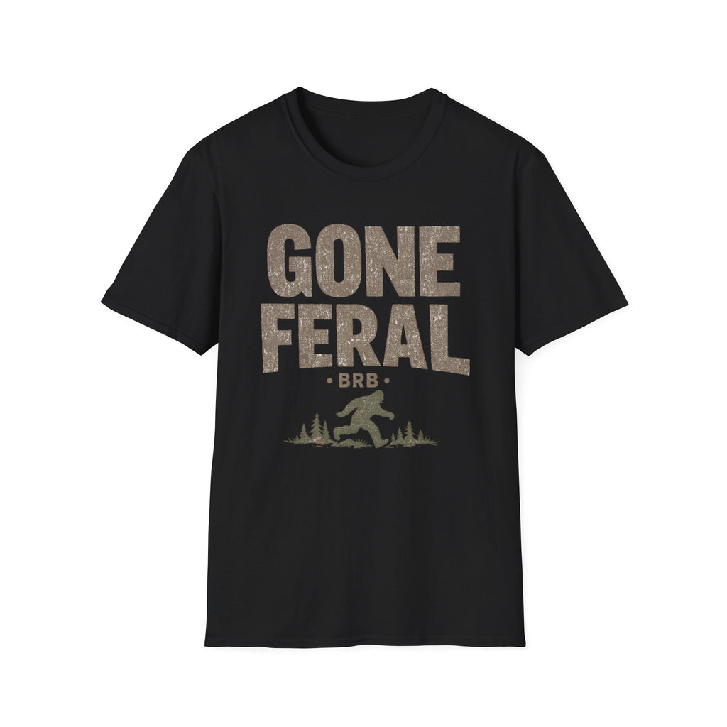 Bigfoot Gone Feral BRB T-Shirt