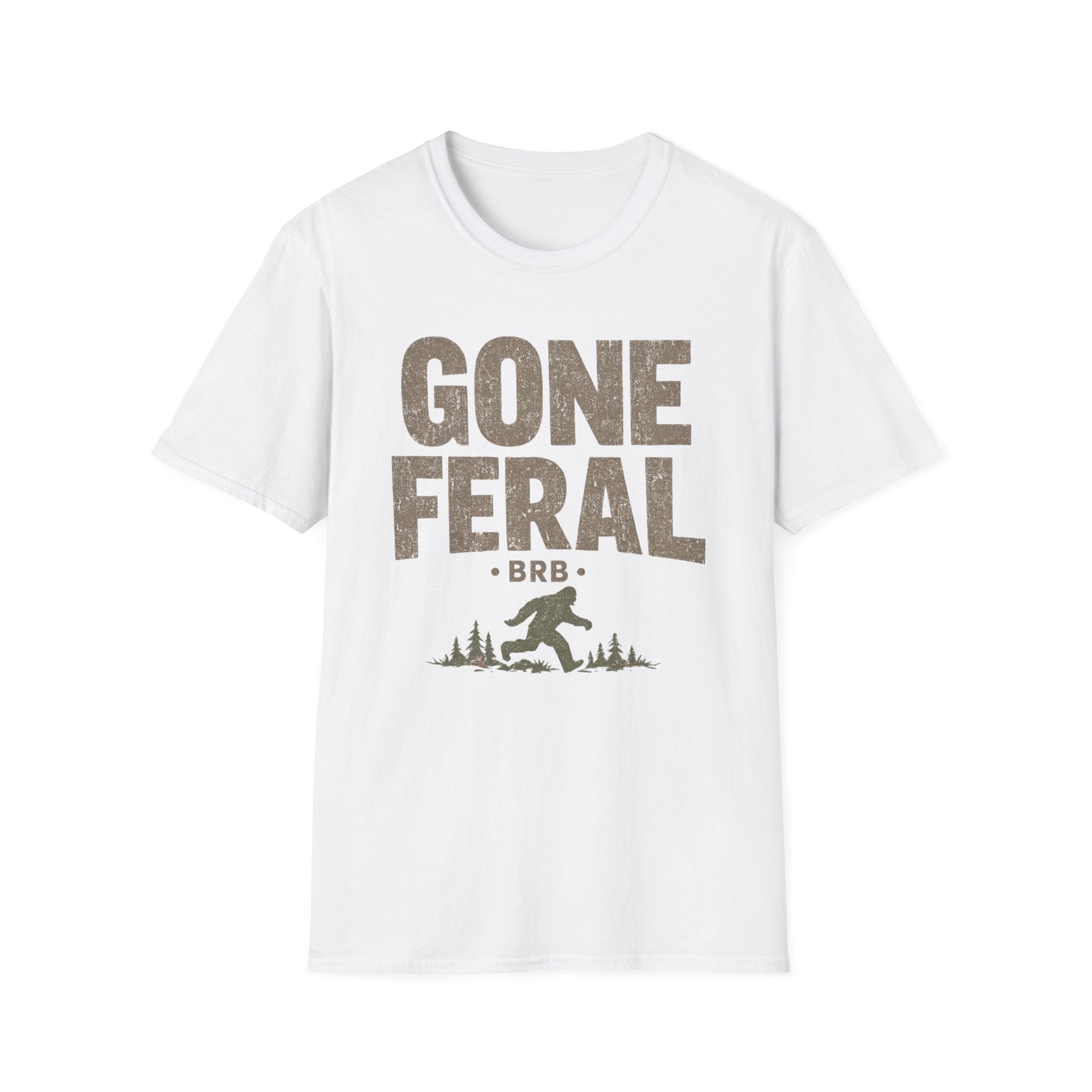 Bigfoot Gone Feral BRB T-Shirt