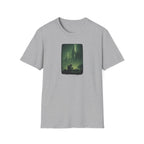 'Maintenance' Mode Retro Futuristic - Gardener Cityscape T-Shirt