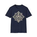 Mystic Wizard T-Shirt - Geometric Arcane Mage Design