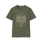 Cryptid Observation Team T-Shirt - Outdoor Adventure Bigfoot Sasquatch Tee