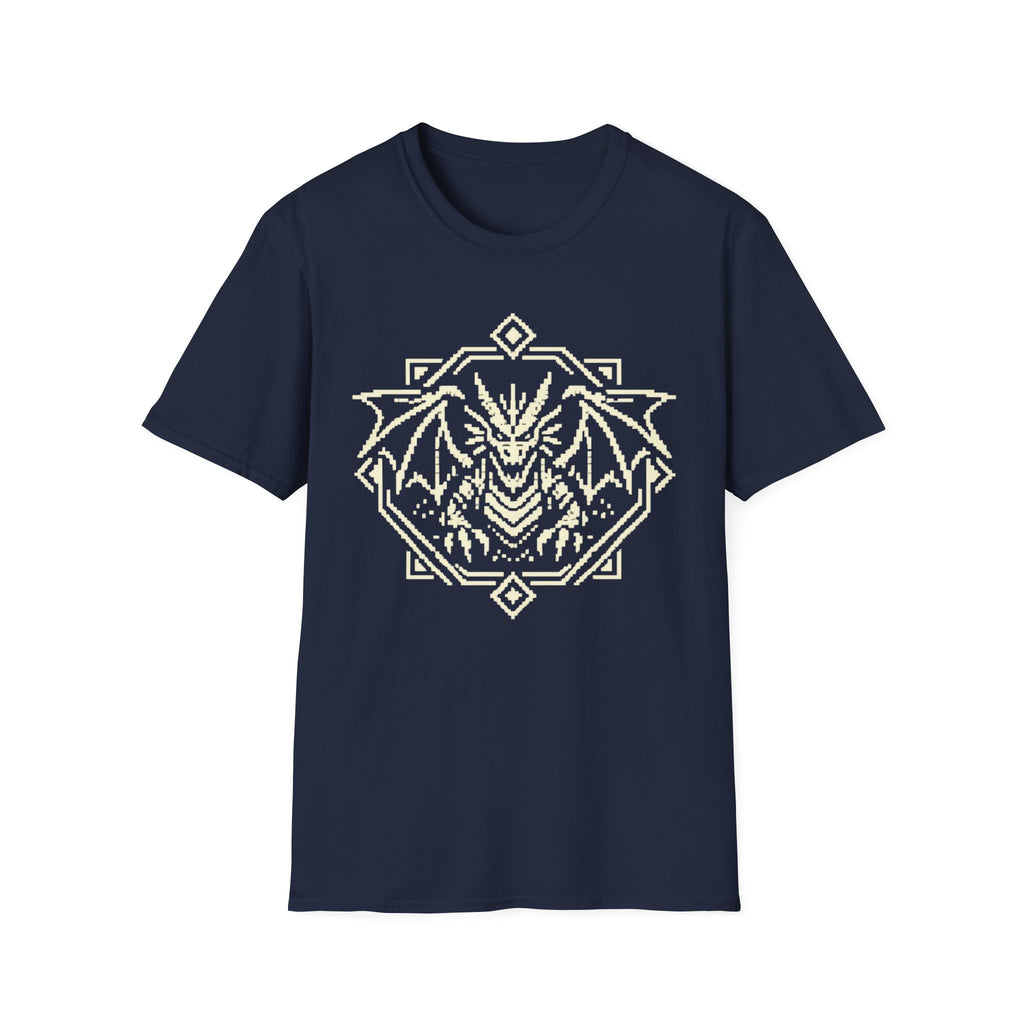 Pixel Dragon T-Shirt - Retro Gaming Graphic Tee