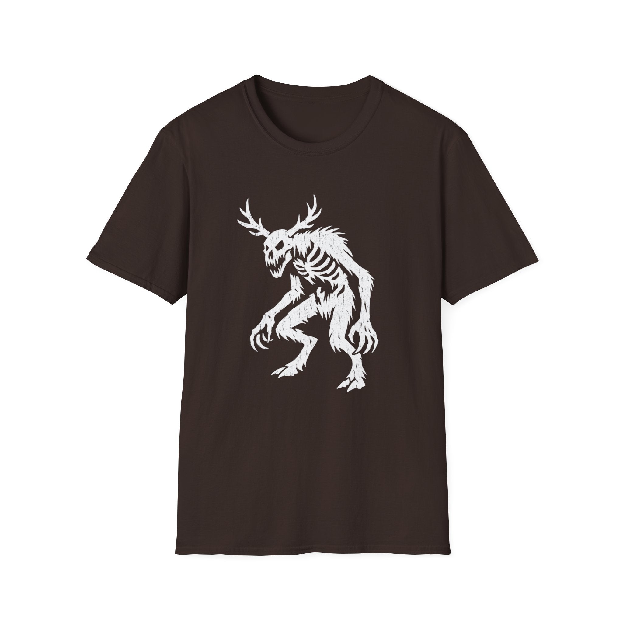 Creepy Wendigo Graphic T-Shirt – Horror Monster Tee