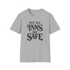 "Not All Inns Are Safe" Gothic Graphic T-Shirt