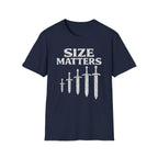Size Matters Sword Graphic T-Shirt