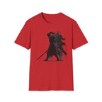 Shape Shifter Silhouette T-Shirt - Dark Ink Wolf Wilderness Graphic Tee