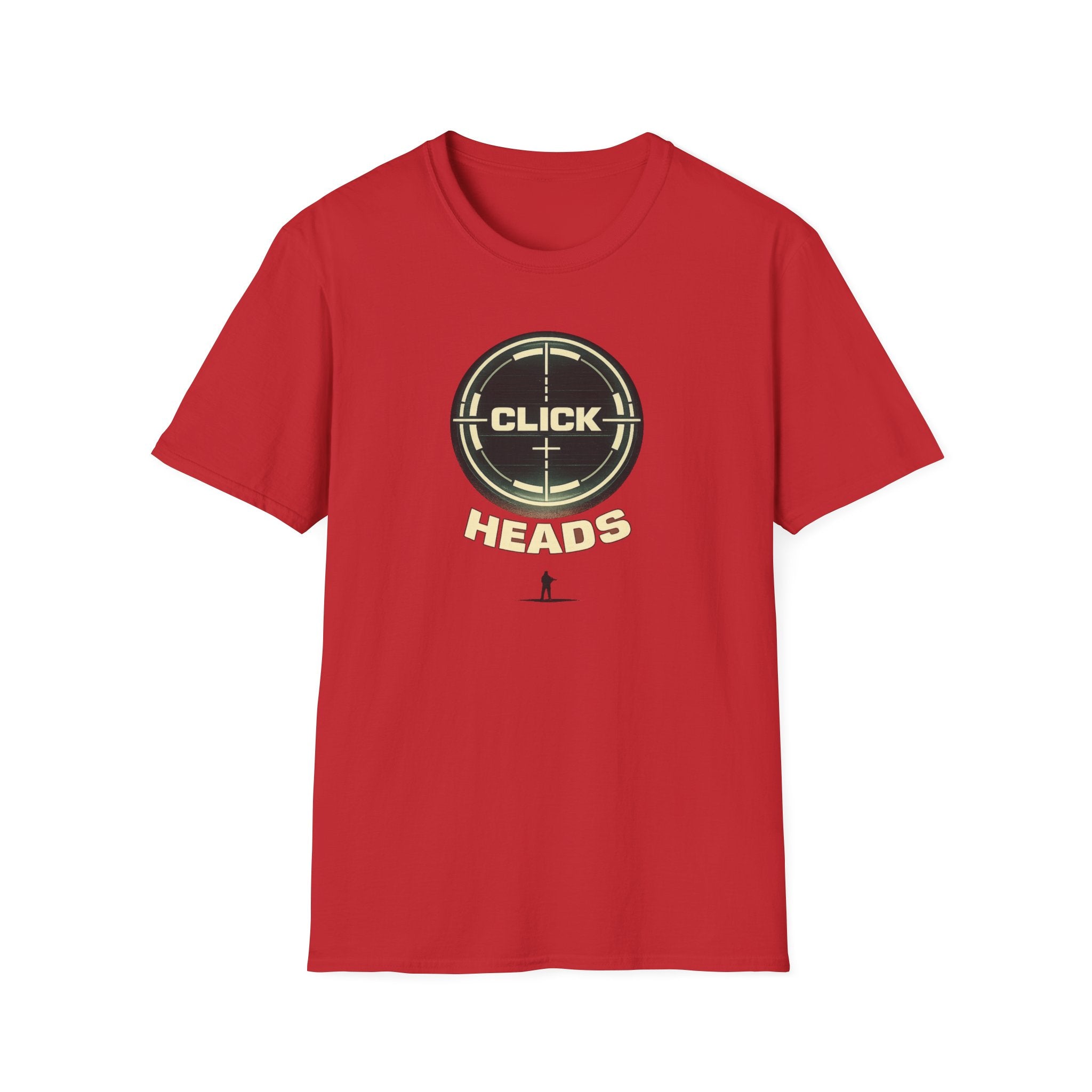 Click Heads Gamer T-Shirt — Target Scope Graphic Tee