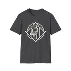 Retro Arcade Machine T-Shirt - Vintage Gamer Logo Tee