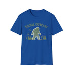"Social Outcast" Bigfoot Graphic T-Shirt