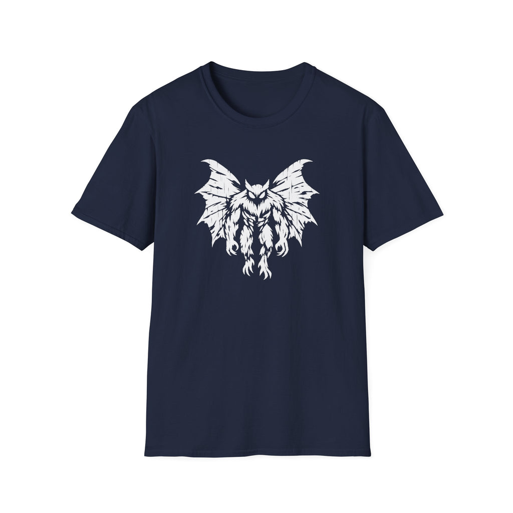 Mothman Graphic Tee - Cryptid Illustration T-Shirt