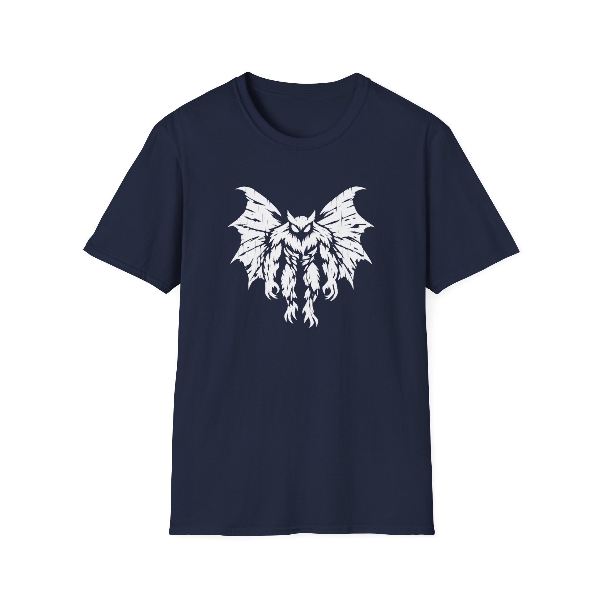 Mothman Graphic Tee - Cryptid Illustration T-Shirt