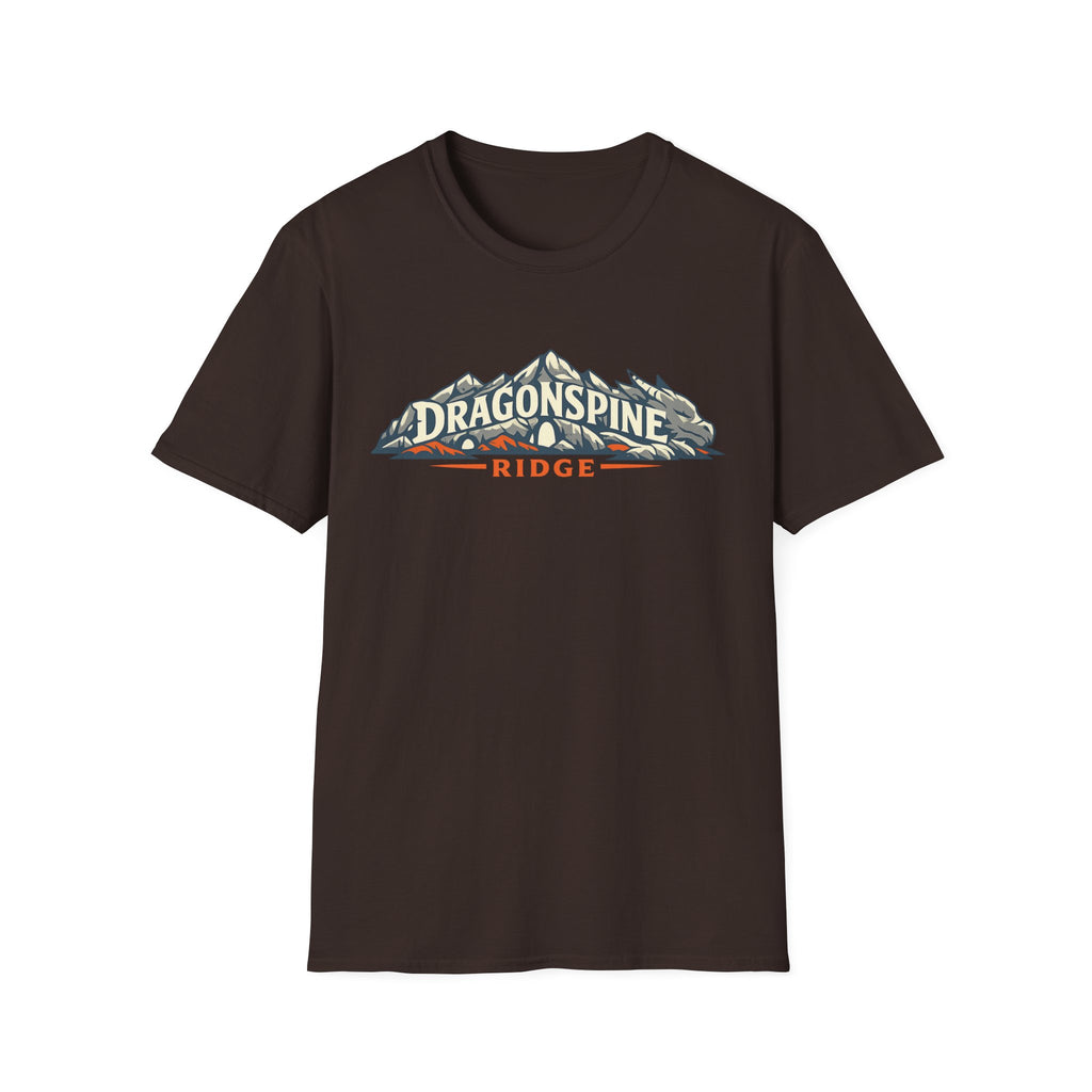 Dragonspine Ridge T-Shirt — Mountain Adventure Graphic Tee