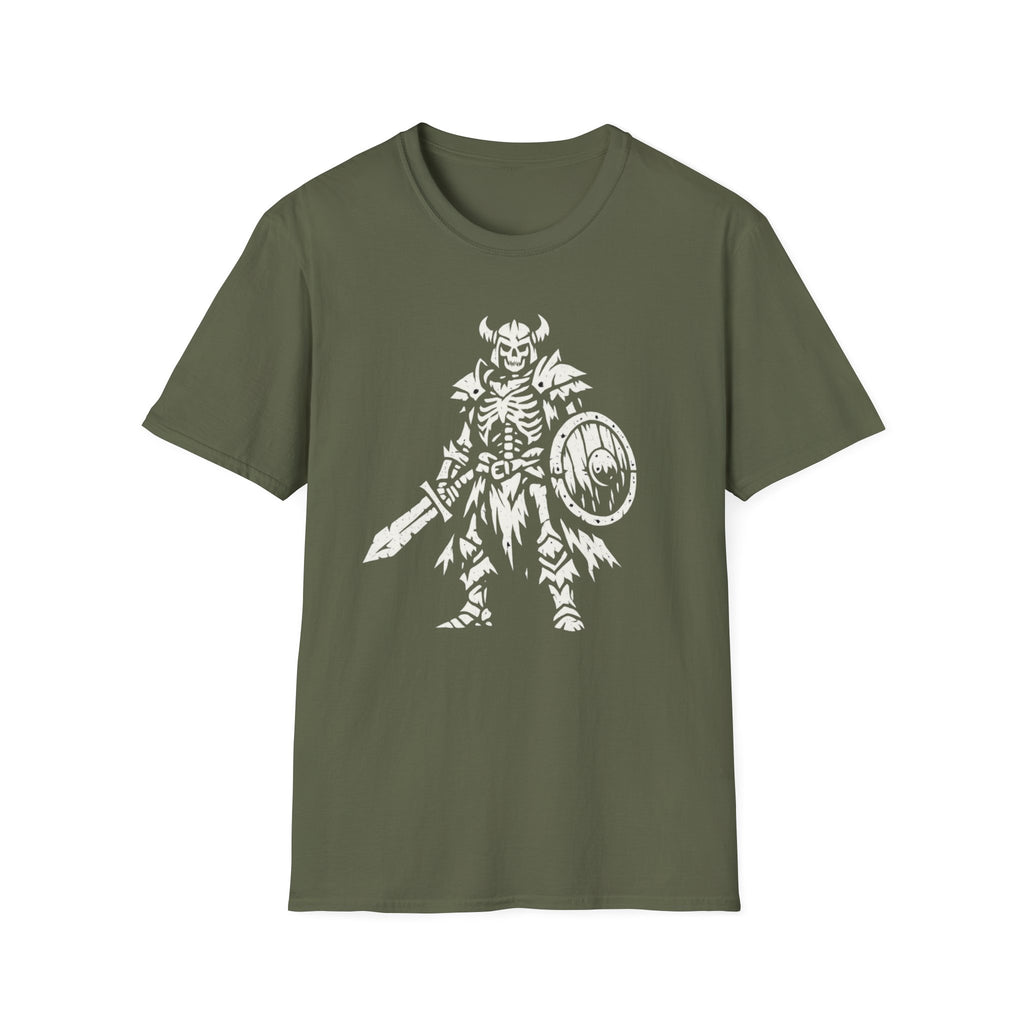 Skeleton Warrior Graphic T‑Shirt
