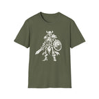 Skeleton Warrior Graphic T‑Shirt