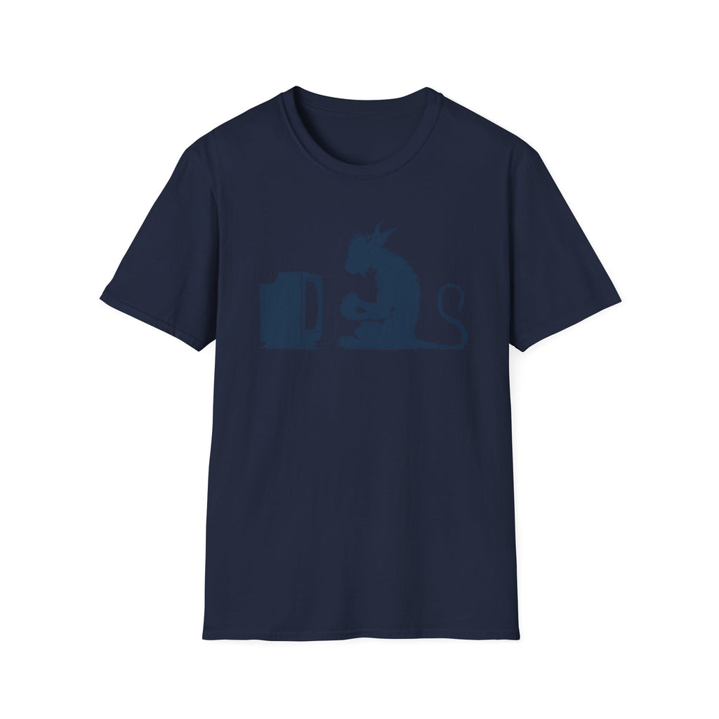 Chupacabra Gamer T-Shirt - Retro Console Cryptid Tee