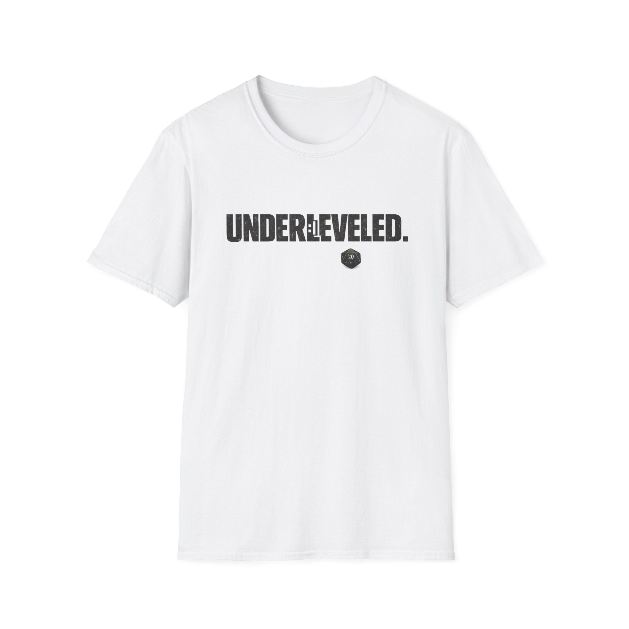 Underleveled. Graphic T-Shirt — Gamer Casual Tee