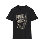 Financial Fantasy T-Shirt - Funny Retro RPG Parody Gamer Tee