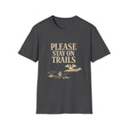 Please Stay On Trails T-Shirt - Dragon Off Trail Tee