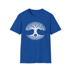 Tree of Life T-Shirt – White Woodland Roots Graphic Tee
