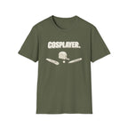 Cosplayer Tools T-Shirt — 'COSPLAYER.' Graphic Tee for Costume Makers & Conventions