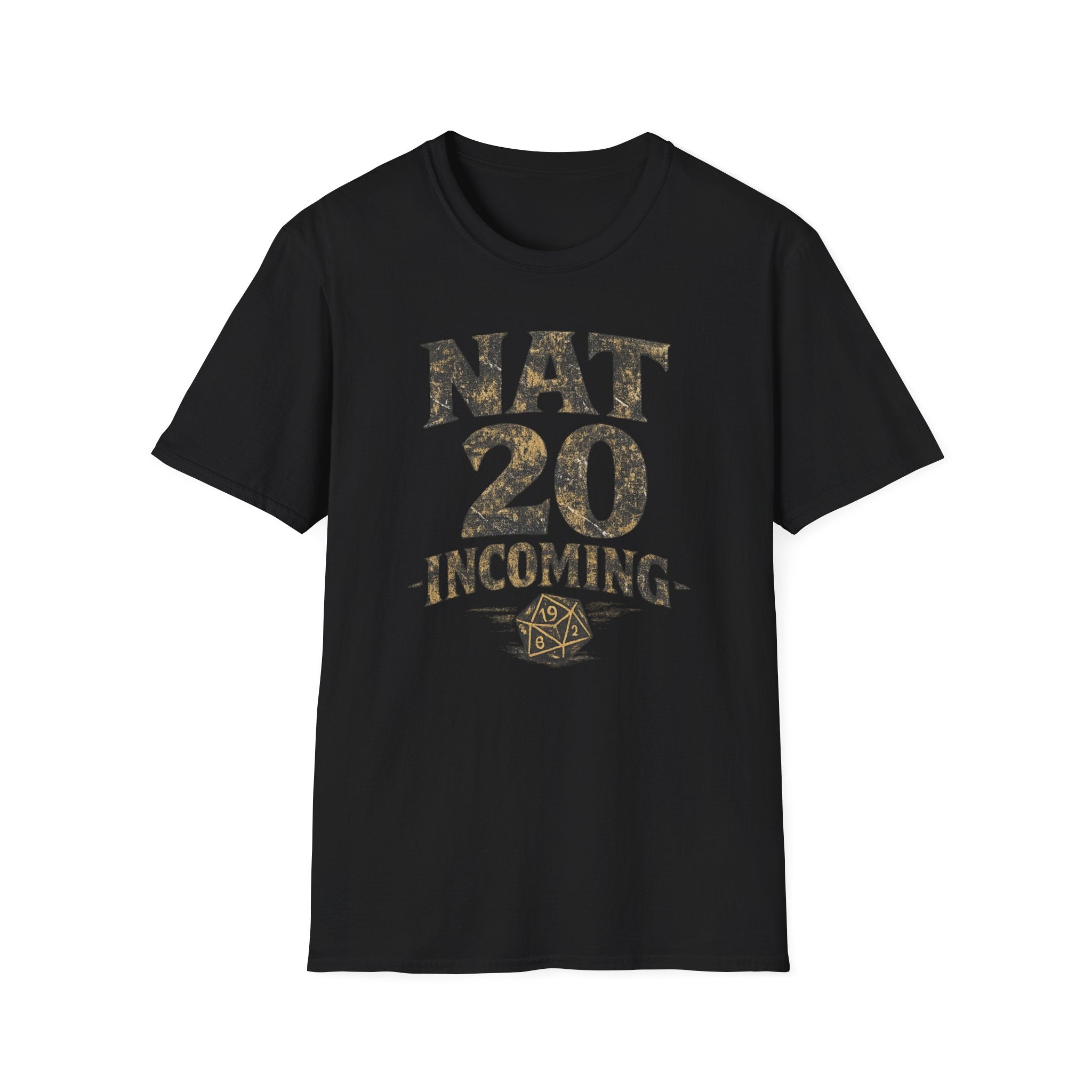 Nat 20 Incoming T-Shirt — D20