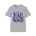 I'd Rather Live in the Fae Wilds T-Shirt - Fantasy Mushroom Fairycore Tee