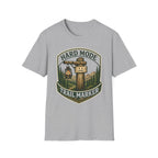 Hard Mode Trail Marker T-Shirt - Lantern Sign Graphic Tee
