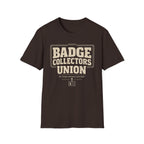 Badge Collectors Union T-Shirt - Vintage Convention Badge Collector Tee