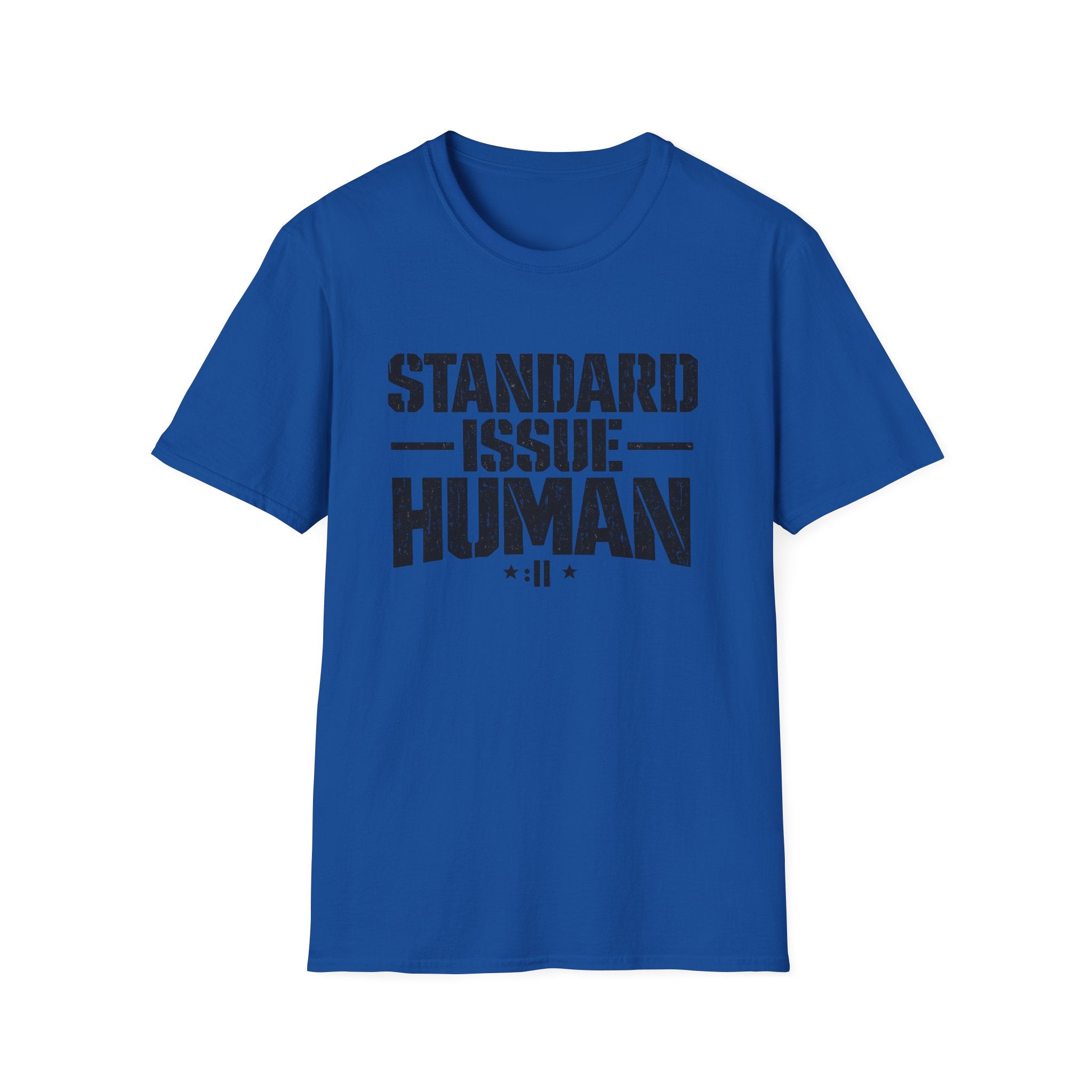 Standard Issue Human T-Shirt — Funny Statement Tee