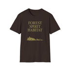 Forest Spirit Habitat T-Shirt - Fantasy Nature Lover Graphic Tee