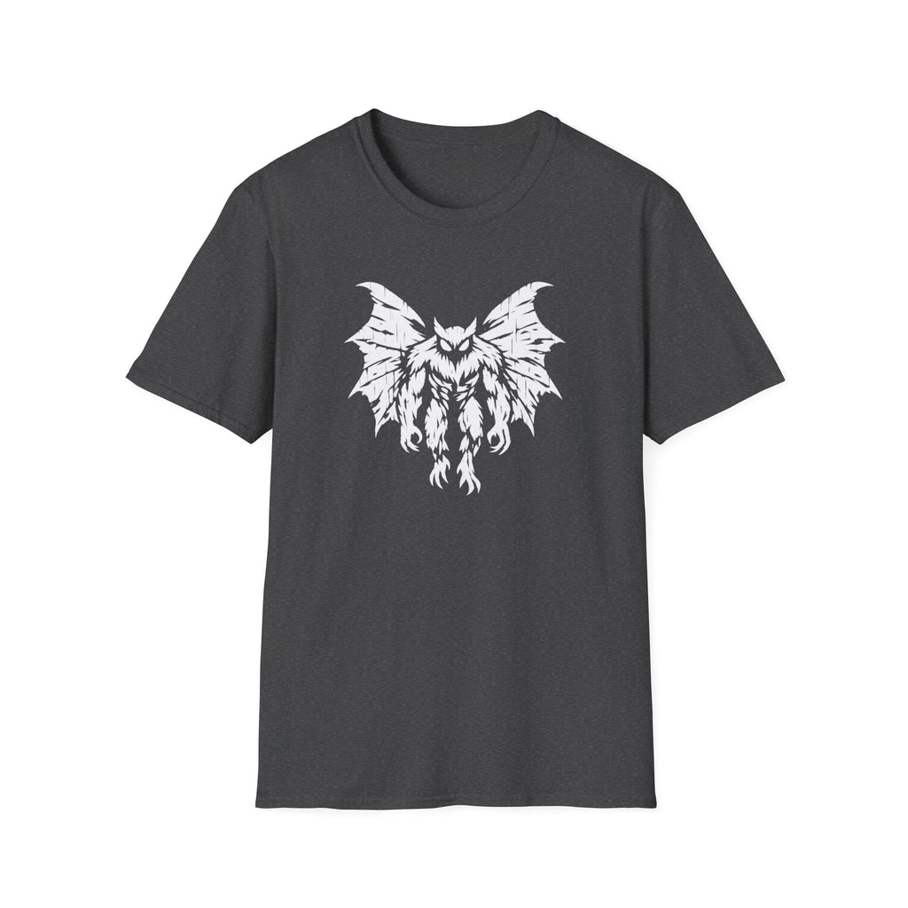 Mothman Graphic Tee - Cryptid Illustration T-Shirt
