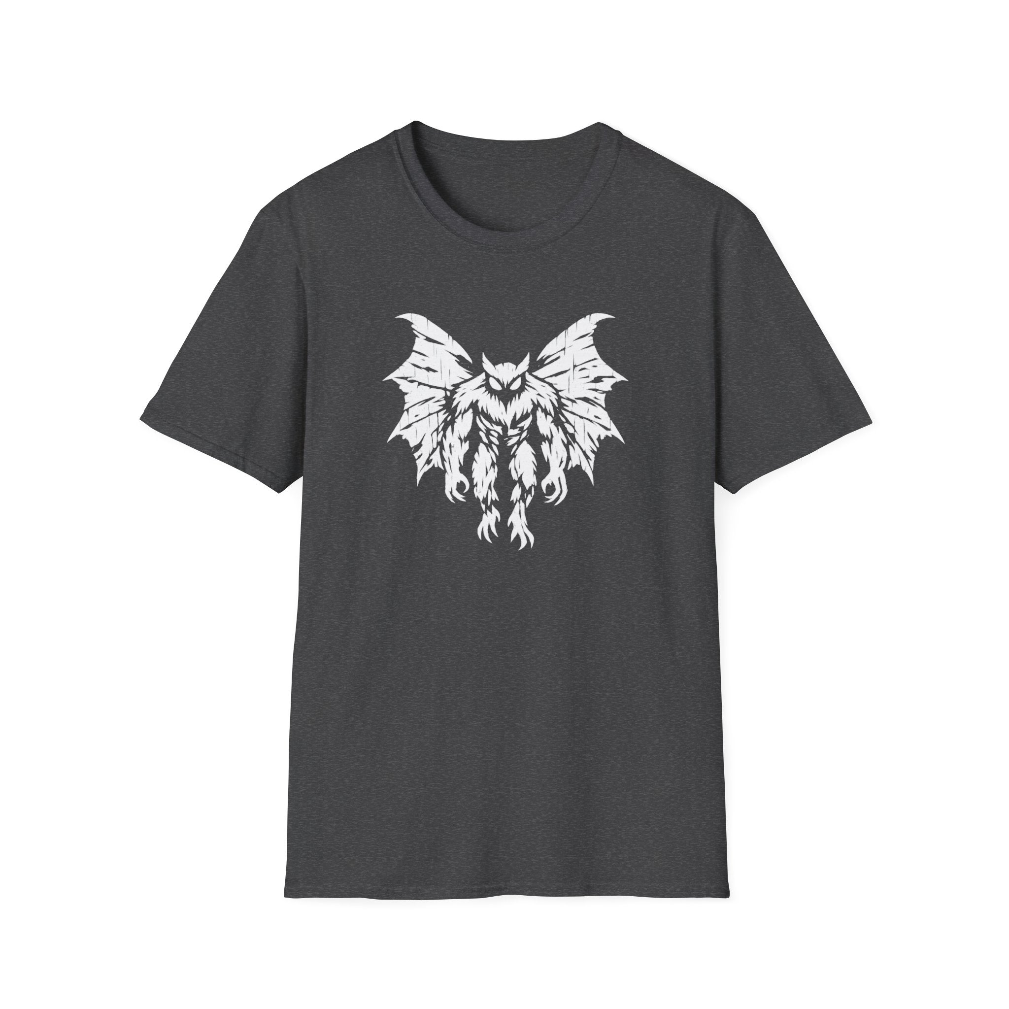 Mothman Graphic Tee - Cryptid Illustration T-Shirt