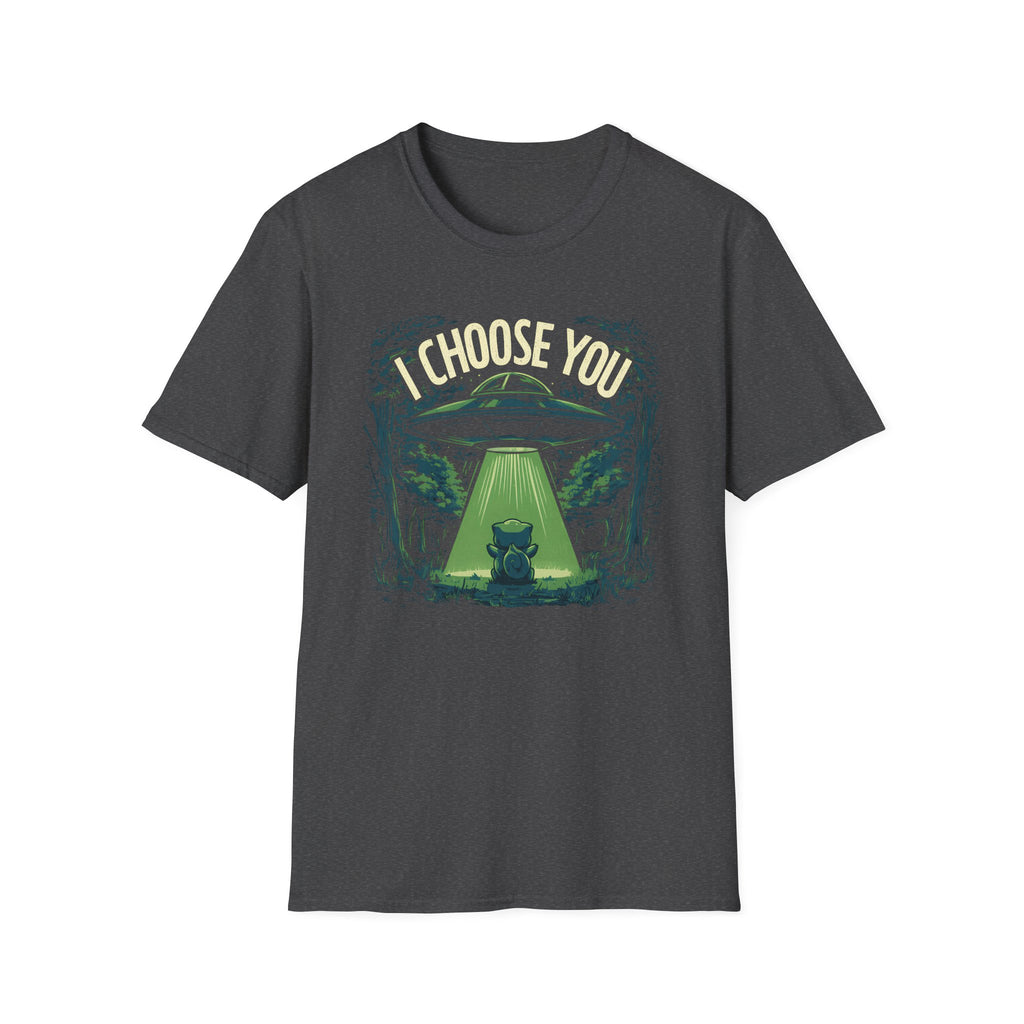 I Choose You UFO T-Shirt - Cute Alien Abduction Tee for Sci‑Fi Fans