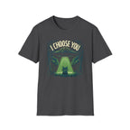 I Choose You UFO T-Shirt - Cute Alien Abduction Tee for Sci‑Fi Fans
