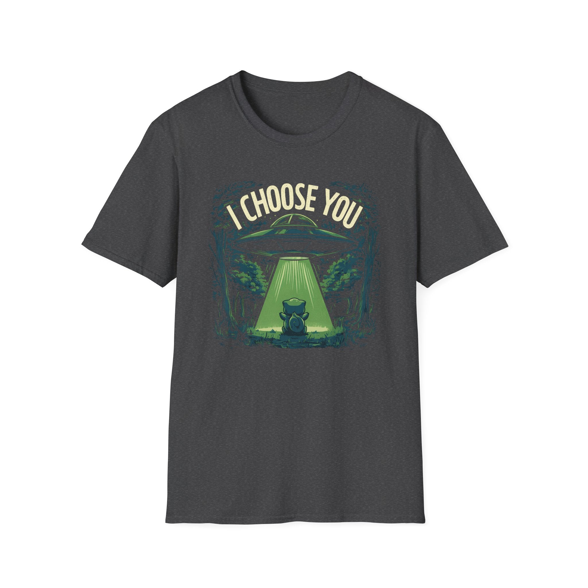 I Choose You UFO T-Shirt - Cute Alien Abduction Tee for Sci‑Fi Fans