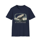 “The Signal Keeps Fading” Vintage Sci‑Fi T-Shirt - Satellite Dish Graphic Tee