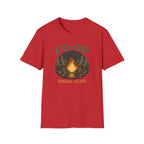 Co-Op Social Club T-Shirt – Campfire Forest Graphic Tee