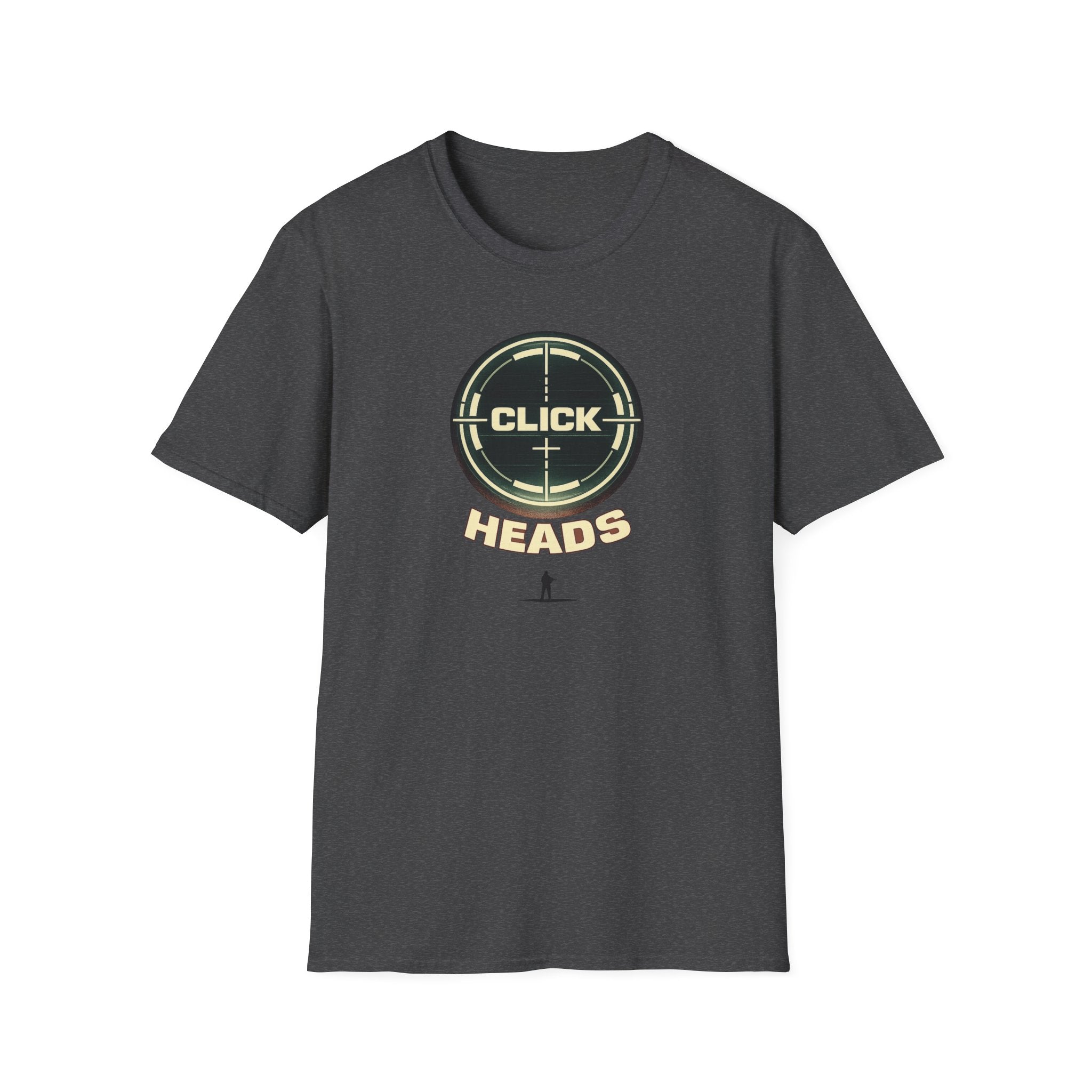 Click Heads Gamer T-Shirt — Target Scope Graphic Tee