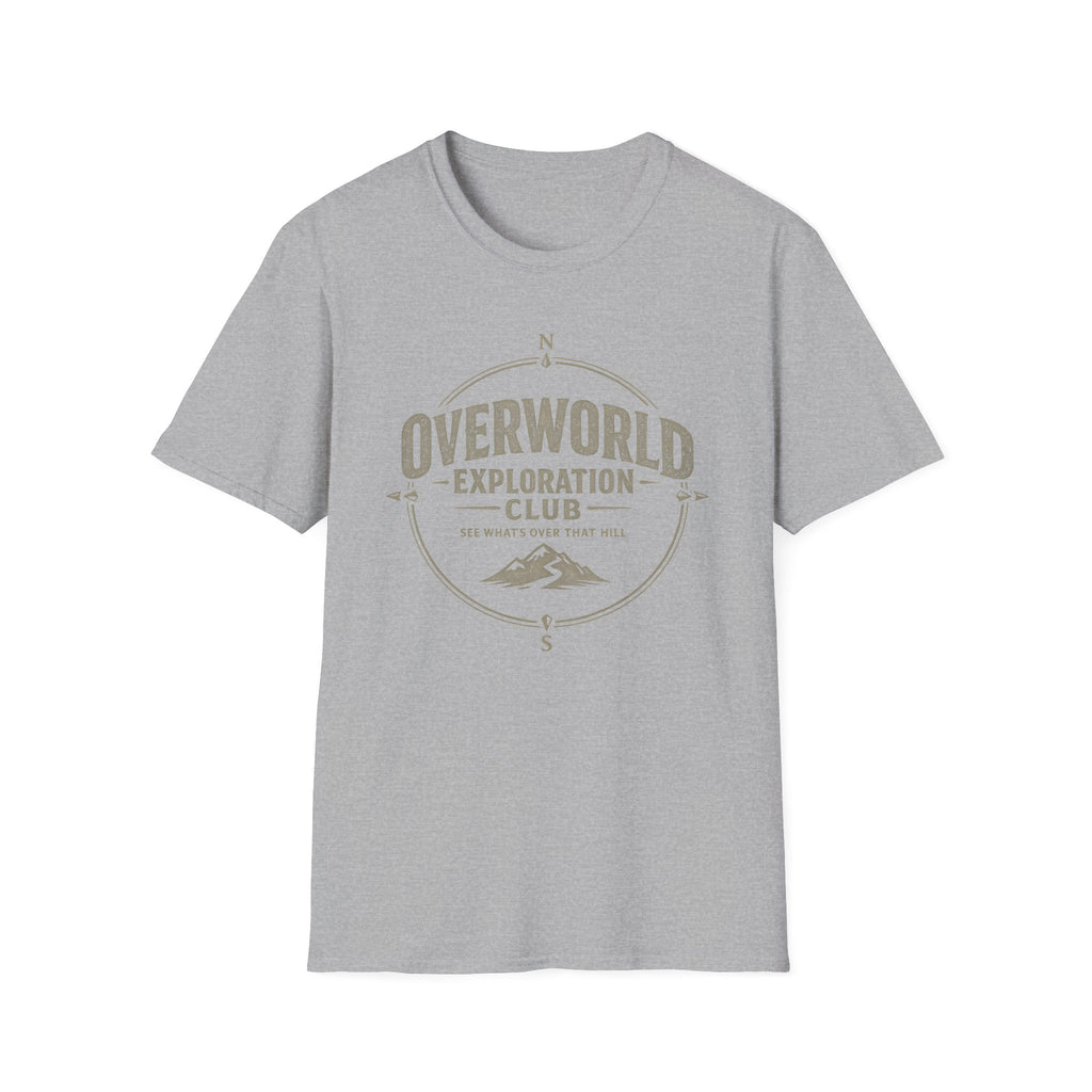 Overworld Exploration Club T-Shirt - Adventure Travel Graphic Tee