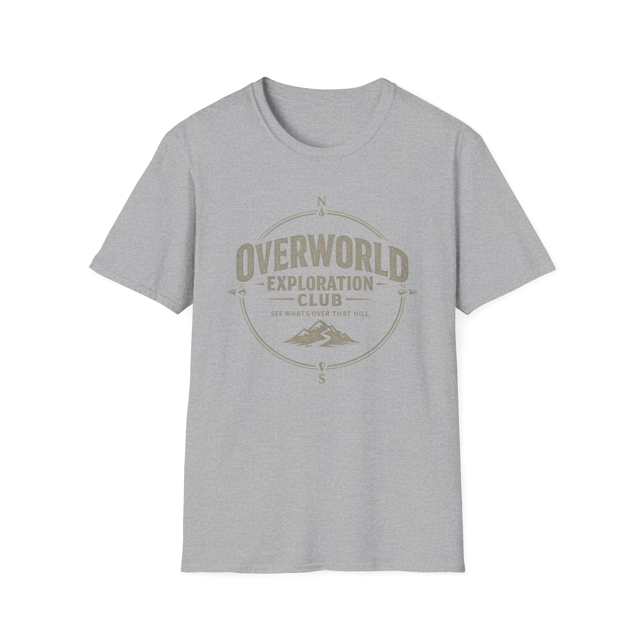 Overworld Exploration Club T-Shirt - Adventure Travel Graphic Tee
