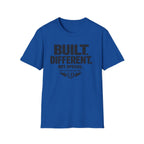 Built Different T‑Shirt - Graphic Tee for Confident, Humorous Style