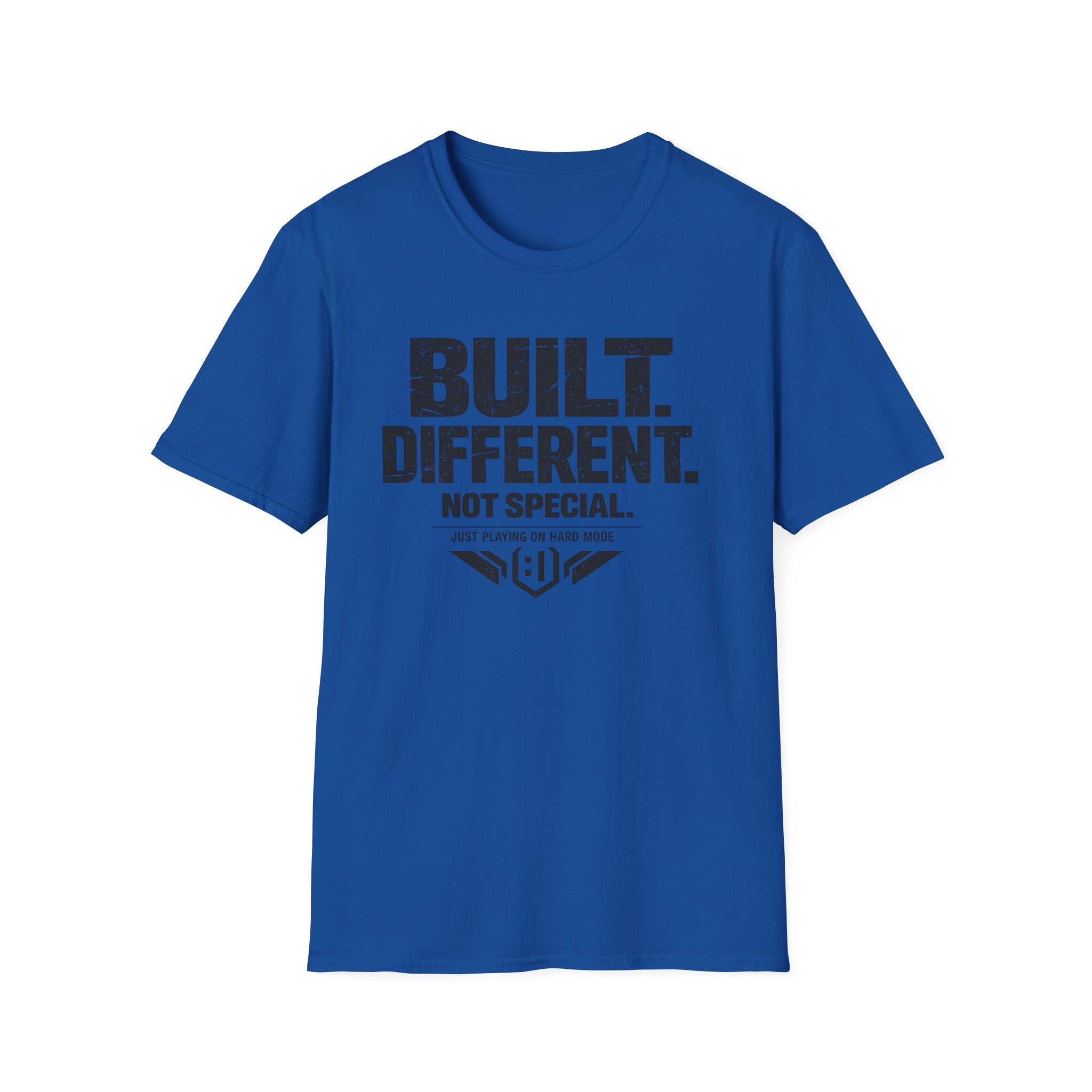 Built Different T‑Shirt - Graphic Tee for Confident, Humorous Style