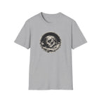 Buried Robot T‑Shirt – Vintage Space Helmet Graphic Tee