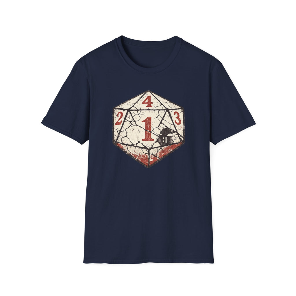 Critical Fail D20 Tabletop RPG Gamer T‑Shirt